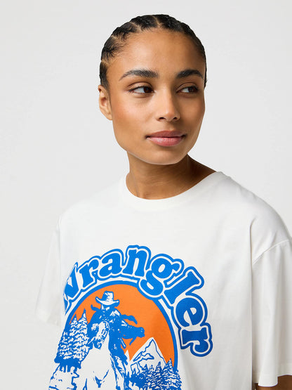 Loose Girlfriend T-Shirt Wrangler