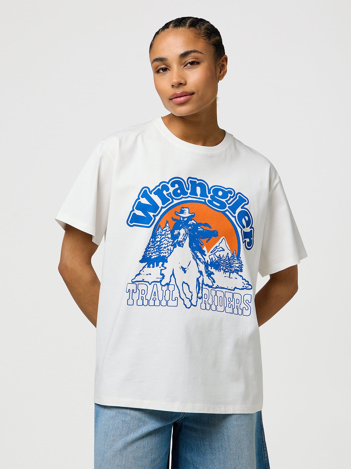 Loose Girlfriend T-Shirt Wrangler