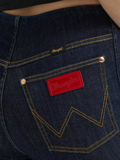 Lainey Wilson x Wrangler Flame Pull On Flare Jean