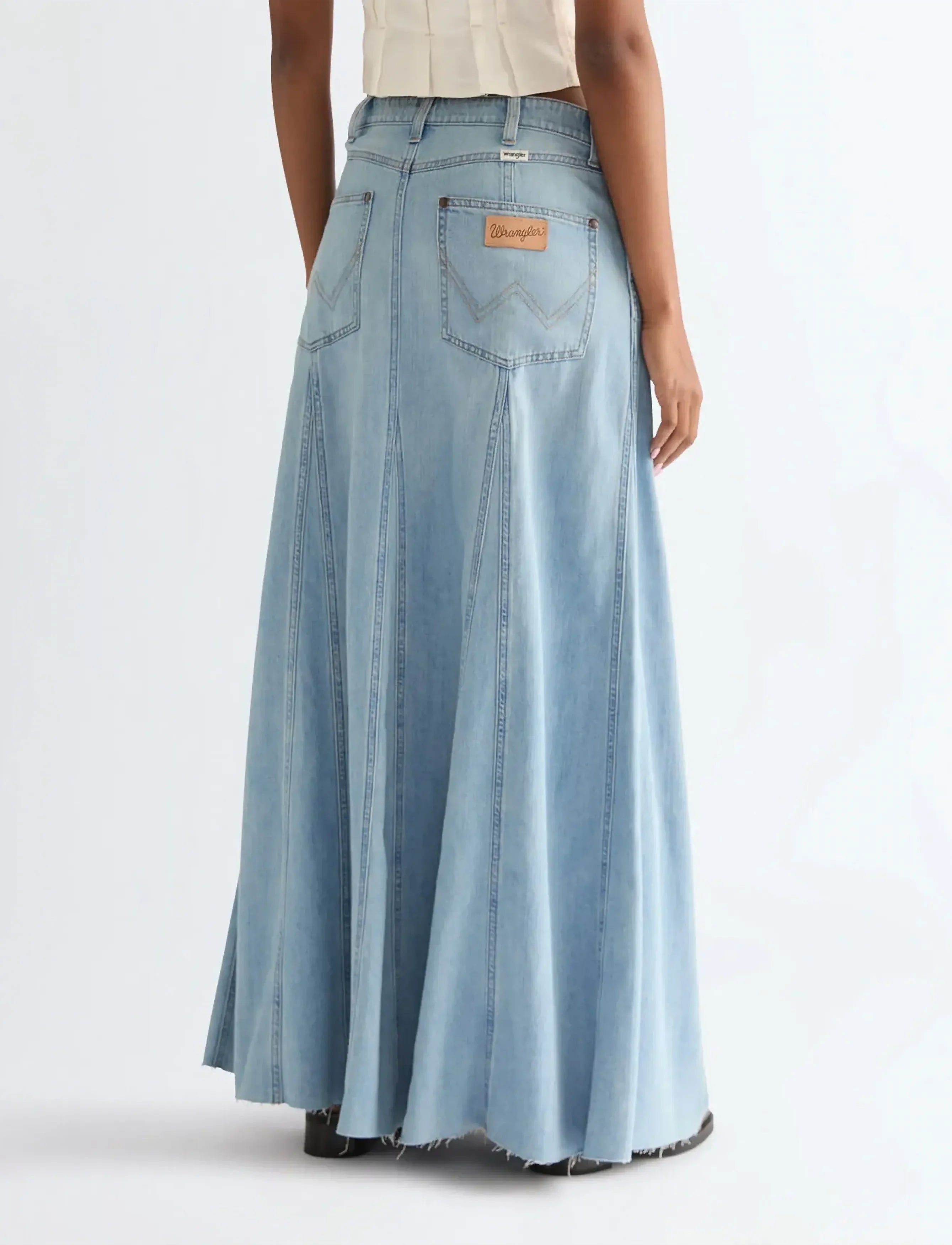 Radiating Maxi Desert Tan Kjol