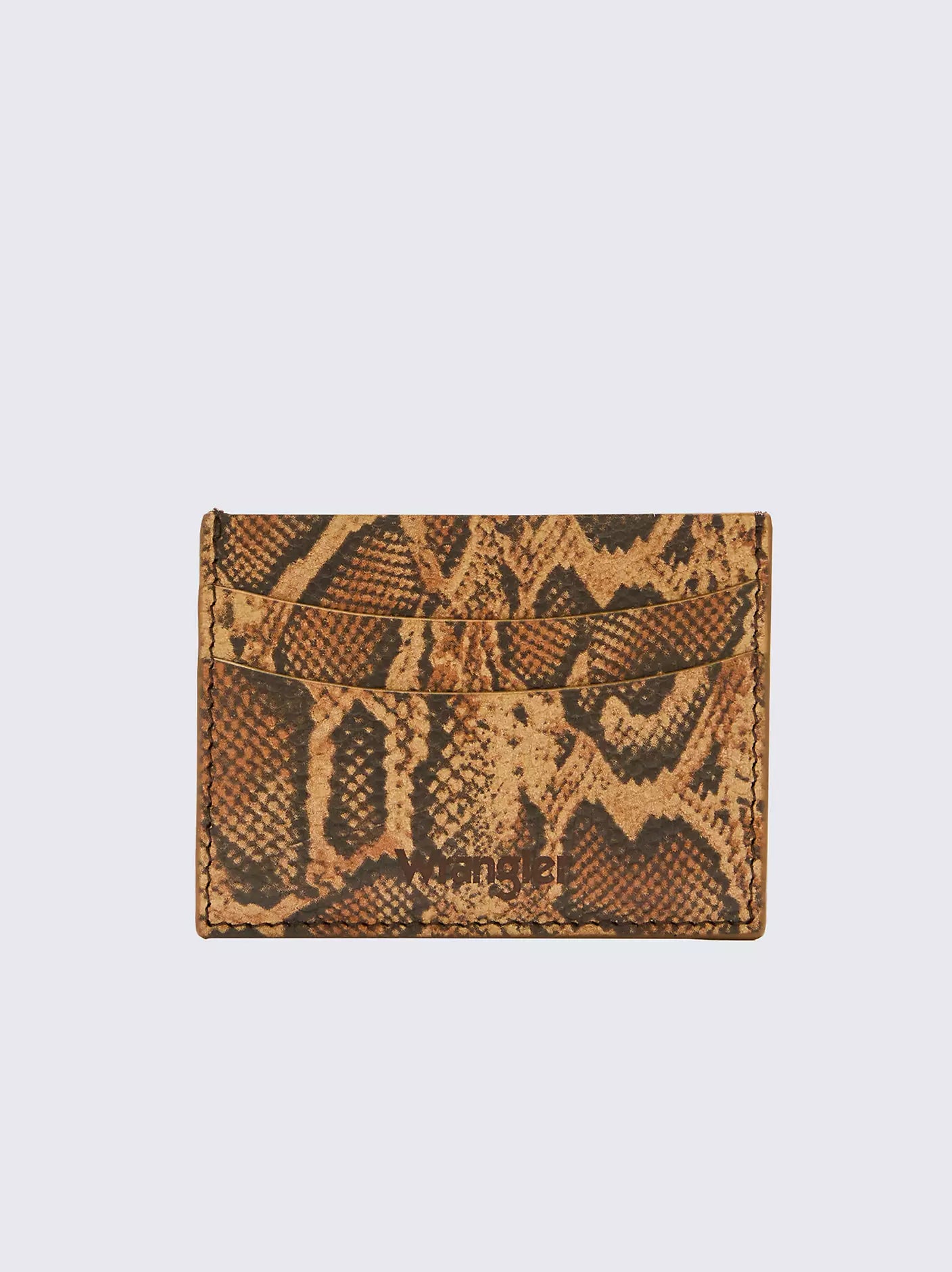 Wrangler Leather Card Holder Snake