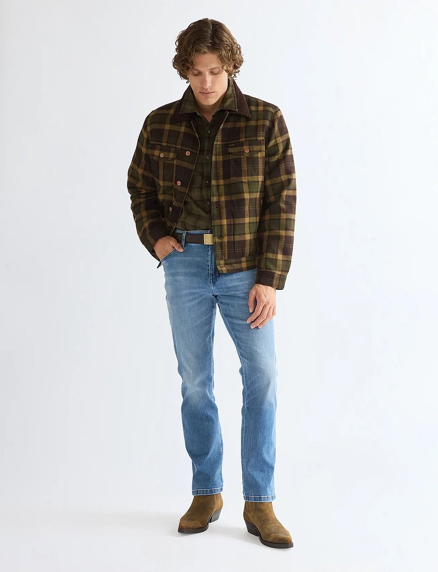Wrangler Wool Trucker Olive