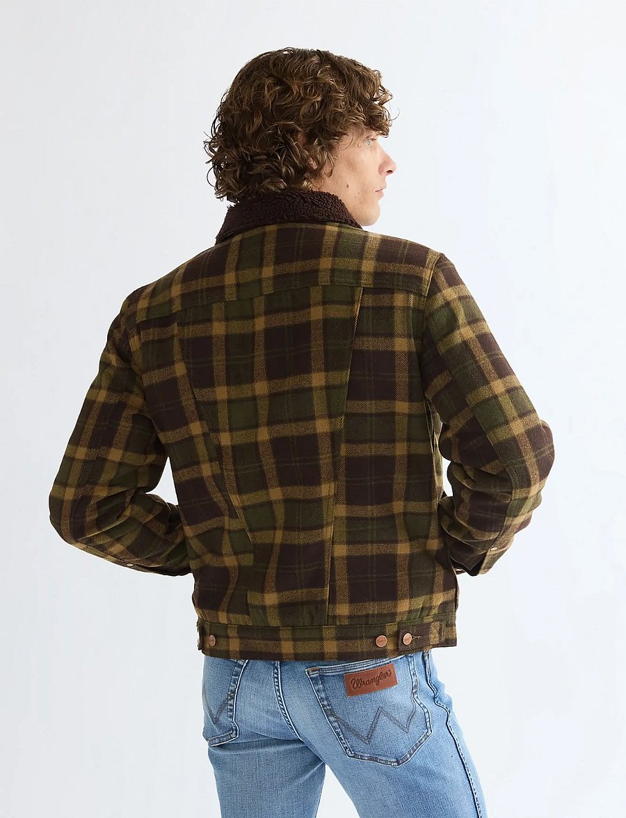 Wrangler Wool Trucker Olive