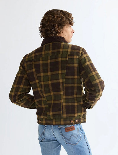 Wrangler Wool Trucker Olive