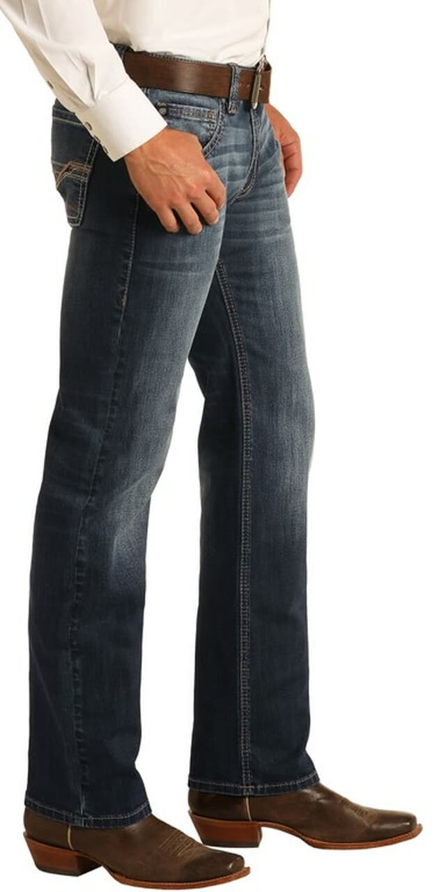M1R1773 rocknroll denim western jeans2 1