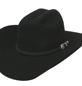 True to the Game – Svart Cowboyhatt i 100% Bäver