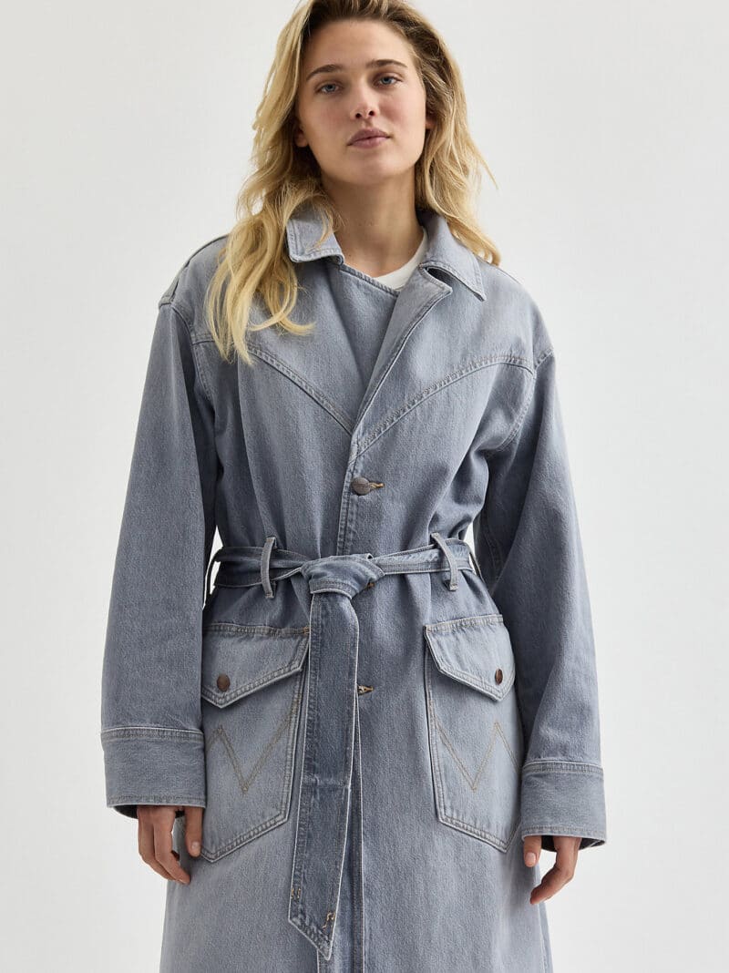 Relaxed Denim Trench Wrangler - Bild 4