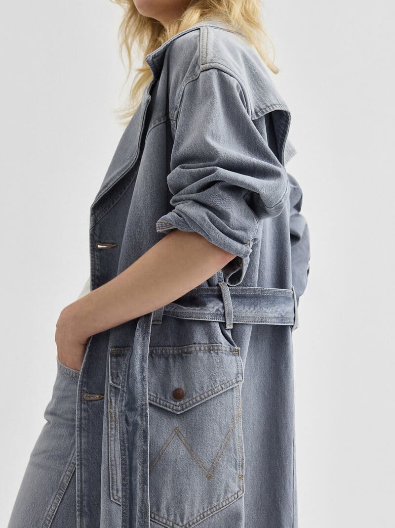 Relaxed Denim Trench Wrangler - Bild 8