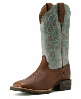 Hybrid Ranchwork Peanut Western Boot Ariat