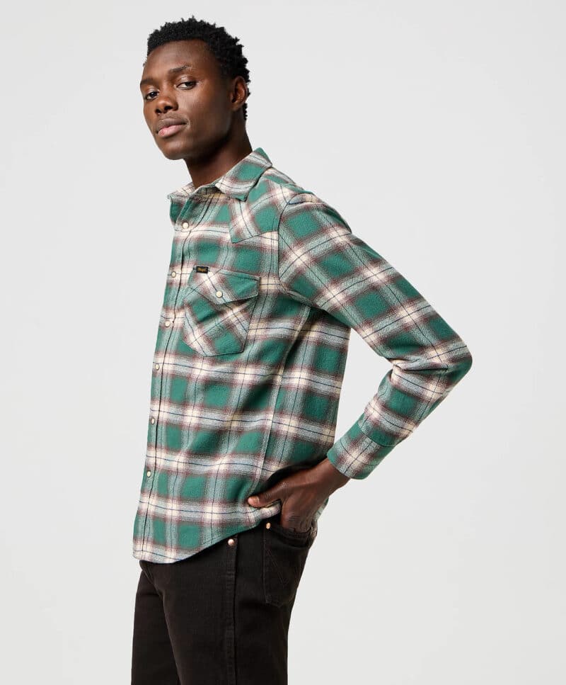 Regular Western Shirt Wrangler - Bild 3