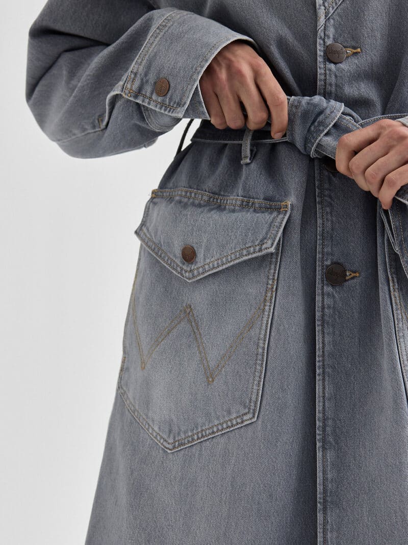 Relaxed Denim Trench Wrangler - Bild 3