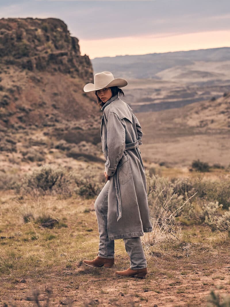 Relaxed Denim Trench Wrangler - Bild 2