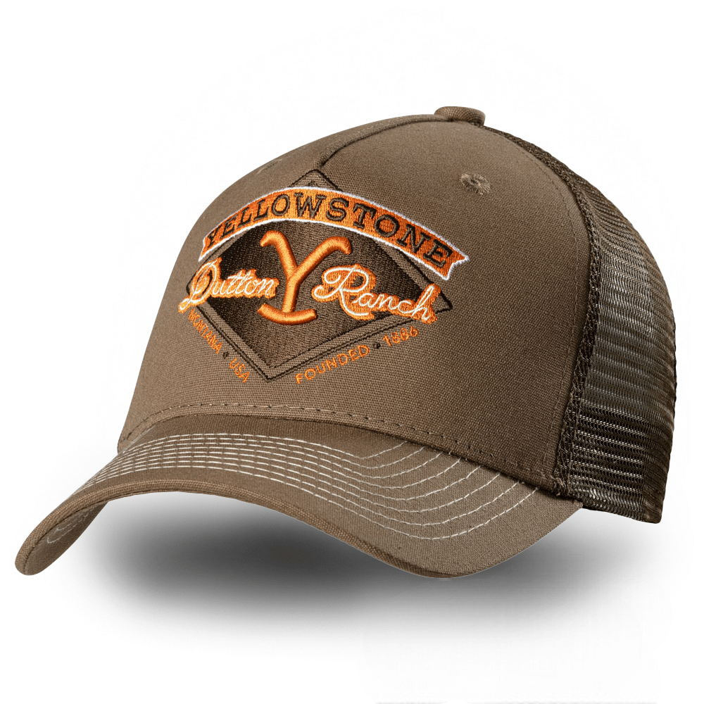 Yellowstone Dutton Ranch Trucker Keps