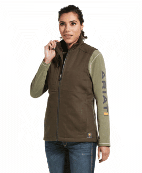Rebar DuraCanvas Insulated Vest Ariat