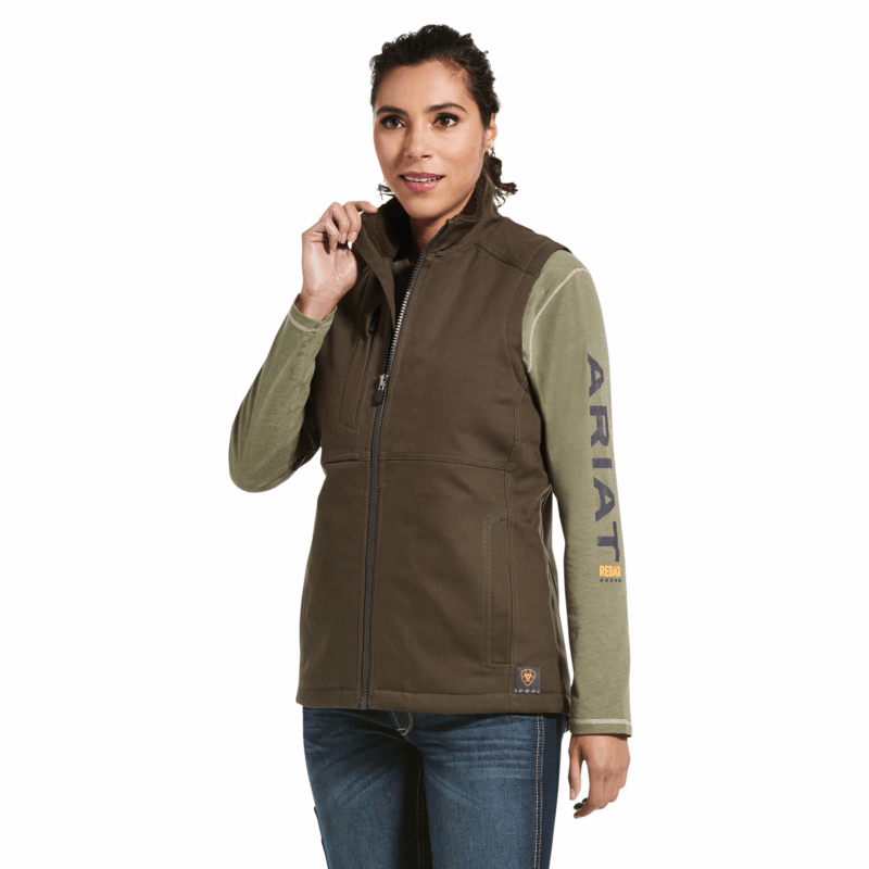 Rebar DuraCanvas Insulated Vest Ariat