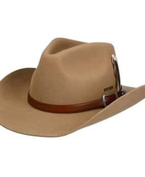 Stetson Western Woolfelt Hat Almond