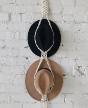Hatthängare Dubbel Macrame